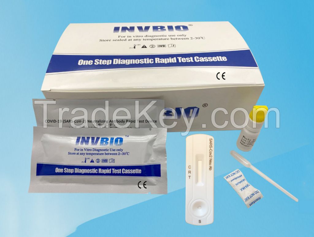 Medical IVD covid-19 neutralizing antibody rapid test uncut sheet