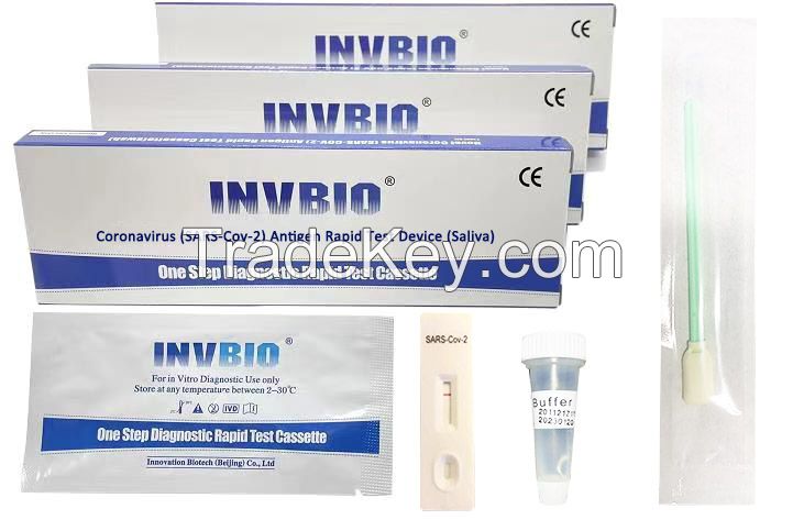 Accurate Covid-19 Antigen saliva rapid test device