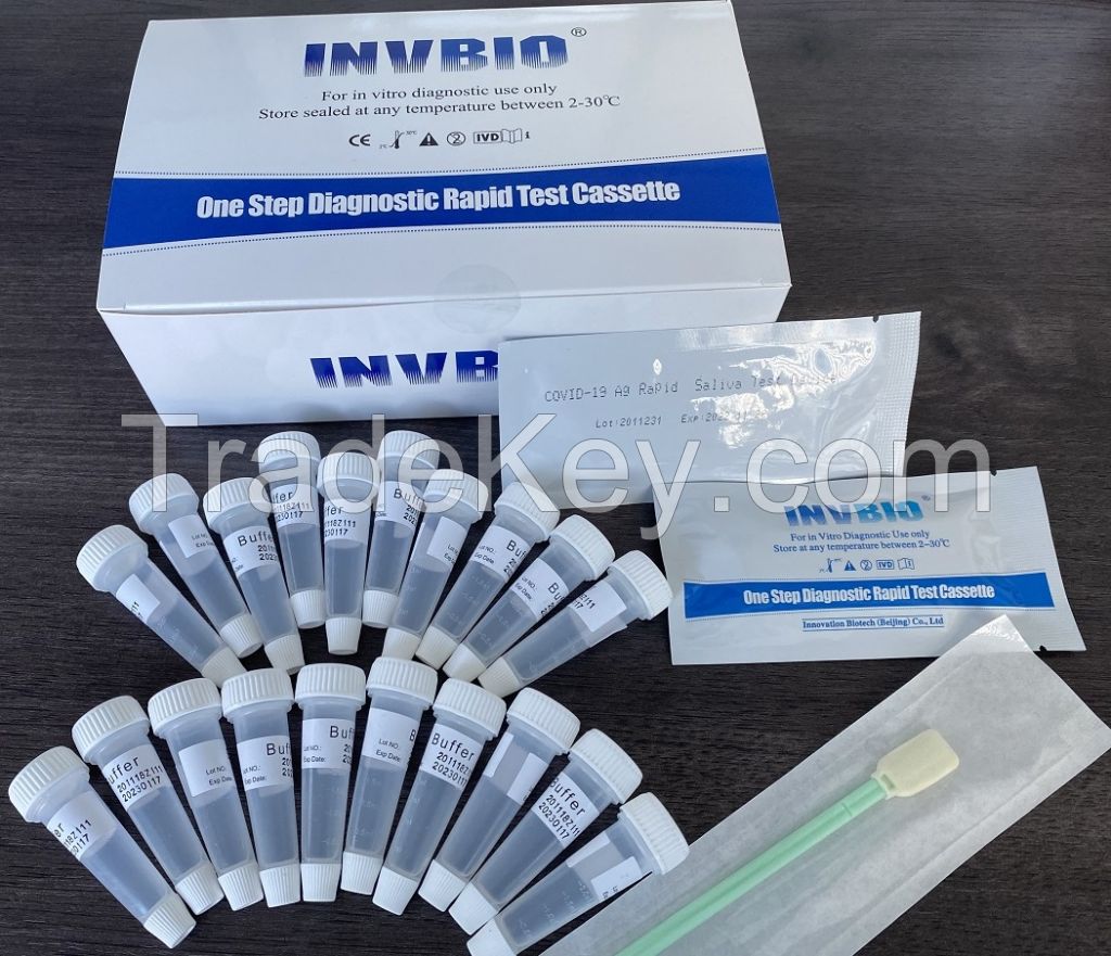 PEI Single Covid-19 Antigen Saliva Rapid Test Home Use