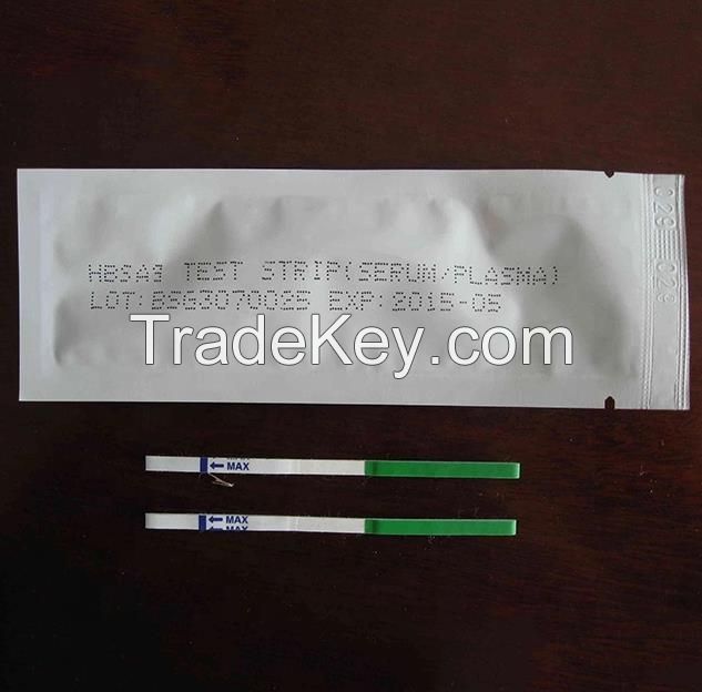 Wholesale rapid test hepatitis b surface antigen test strip HBsAg 