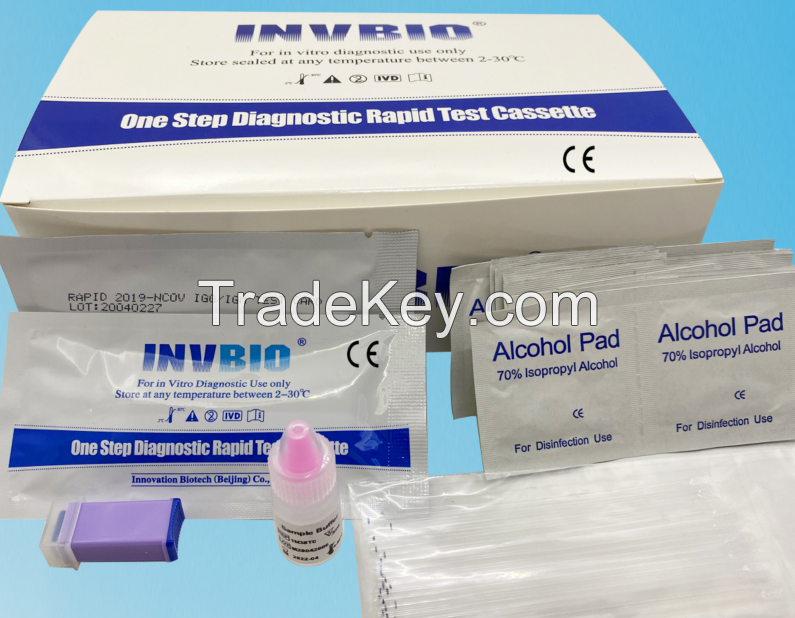 China COVID-19 Antigens Swab IgM/IgG Rapid testing  kit