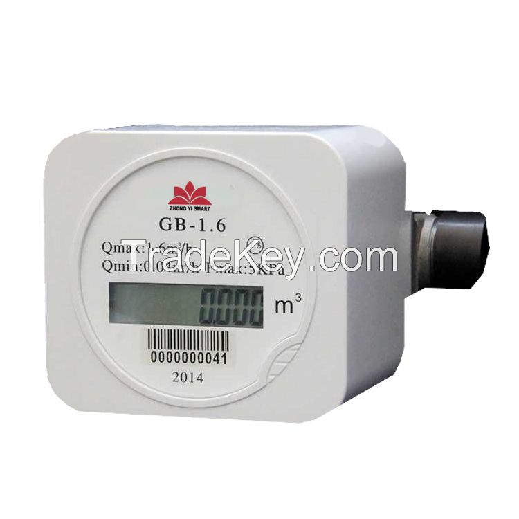 Micro Ultrasonic Lcd Display Gas Meter