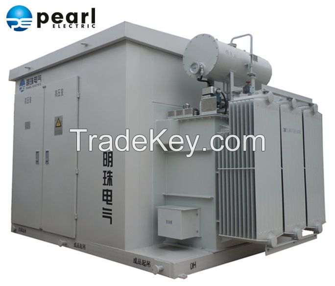 Substation transformer wind farm 100 - 5000 kVA station service , new energy