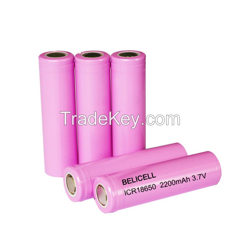 Long Cycle Life battery 18650 rechargeable battery 3.7v 3000mAh 3350mAH 3500mAh lithium ion batteries for flash light