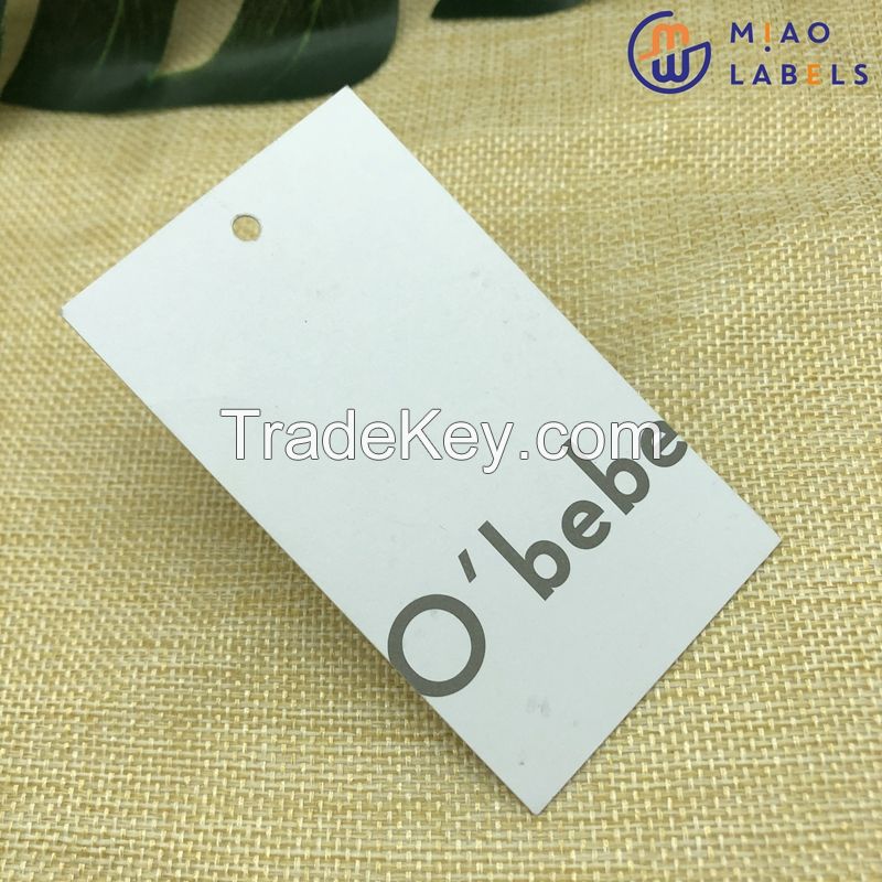 Best Quality Cheap Merchandise Garment Hang Tags with String