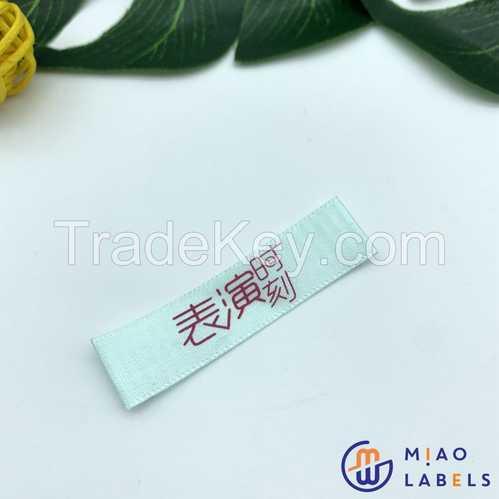 Cheap Customized Label High Quality Clothing Labels Printing Woven Lab