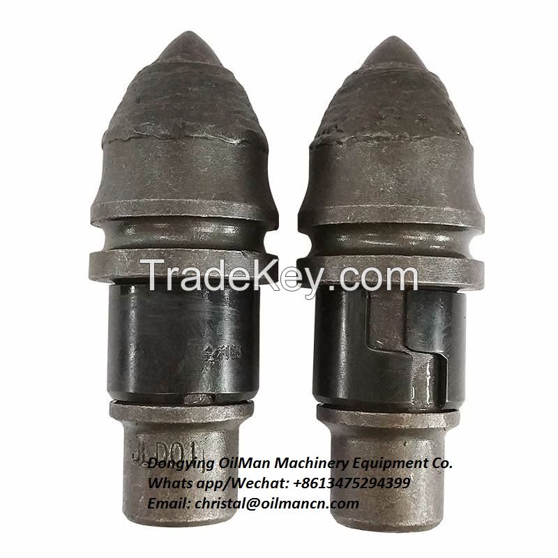 BETEK B47K Rock Auger Teeth Bullet Teeth For Rotary Drilling And Foundation Drilling