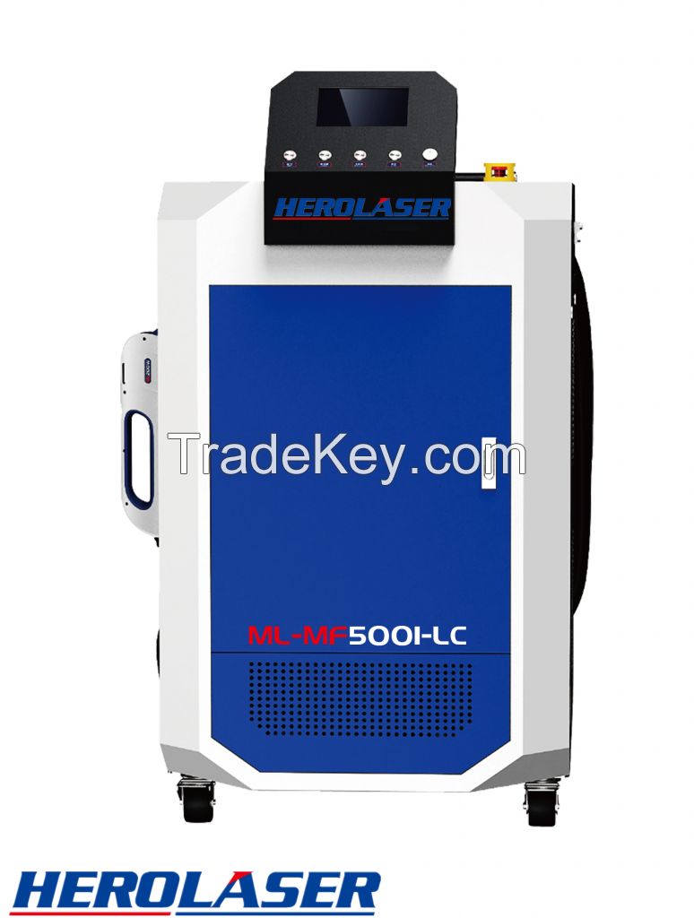 High Efficiency Intelligent Laser Cleaning Machine Rust Oil Stain Resin Removal 100w/200w/500w/1000w