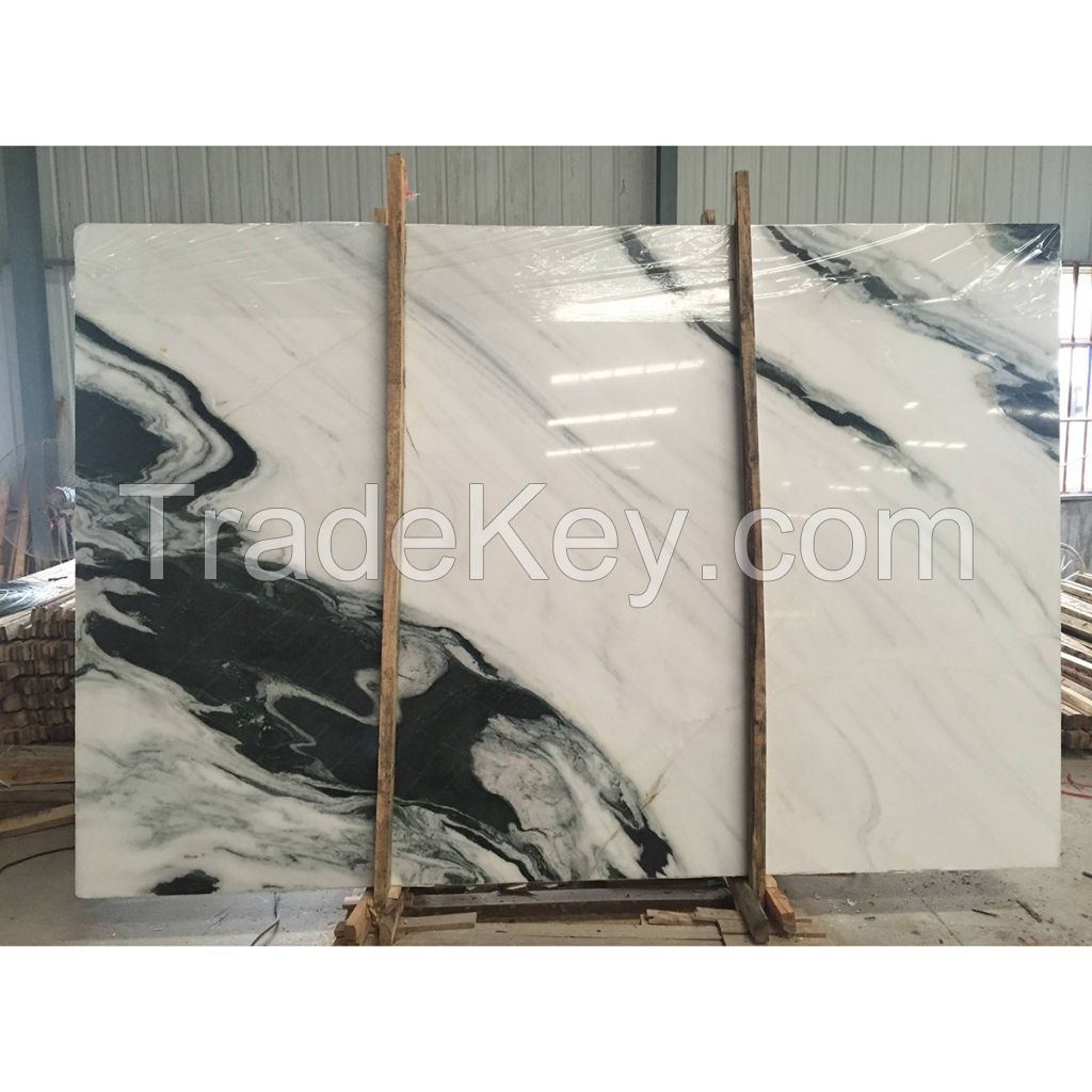 calacatta slabs white stone marbles for house