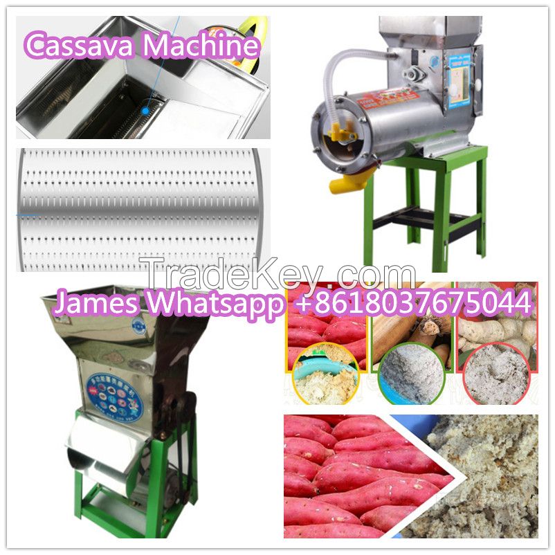 Low price cassava grater/ cassava starch machine