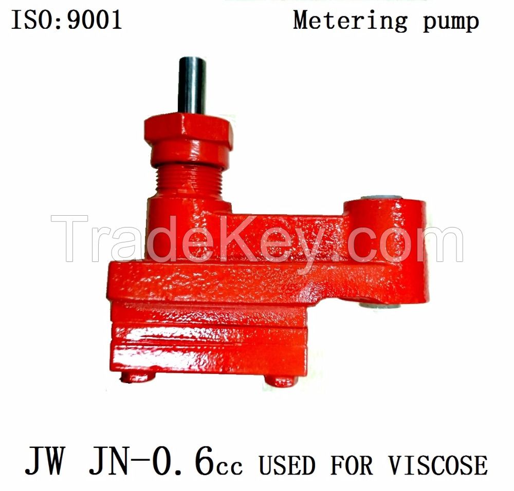 JINGWEI brand 0.6cc Spinning Pump feeding pump Gear Metering Pump for Viscose Filament Rayon