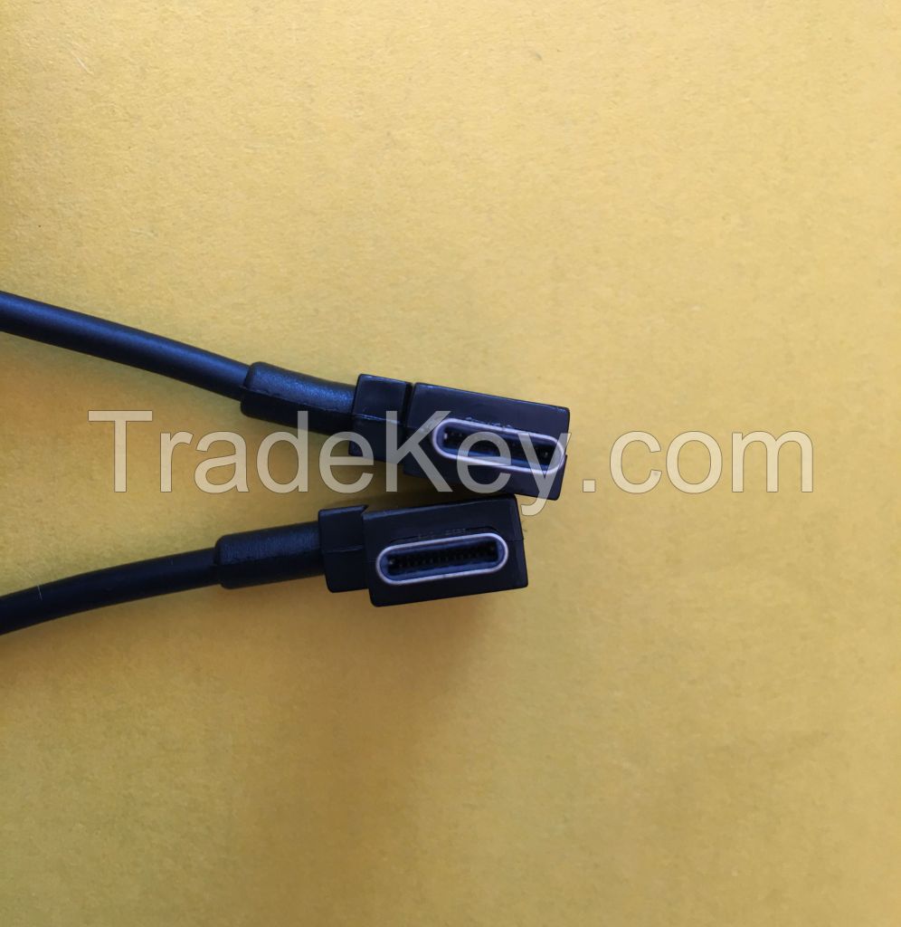 type-c to type-c data cable for phone and drone and computer charging or data transimission