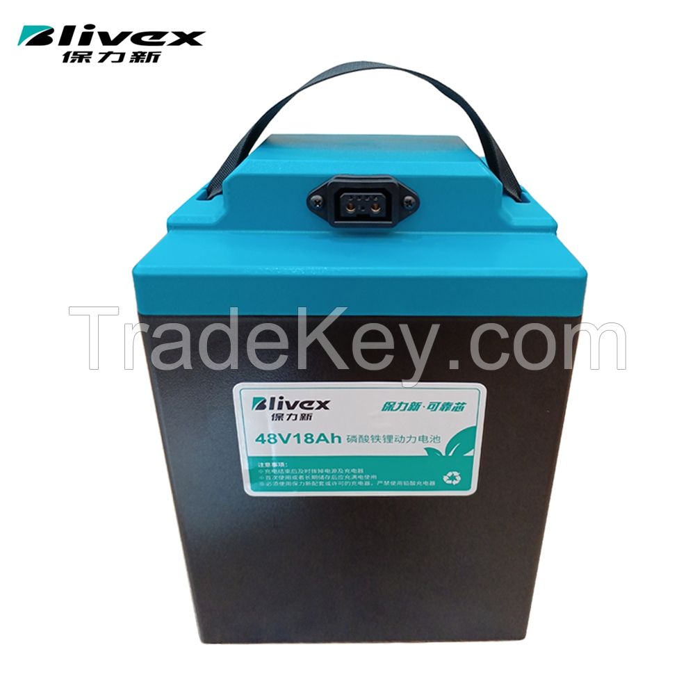 LiFePO4 Battery 48V 18Ah Lithium Battery Pack for Escooter
