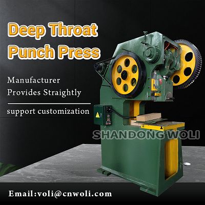 J21s Series Open Deep Throat Punch Press Machine