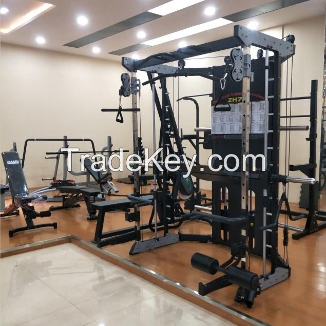 2021 home gym multi smith machine and Smith cable rack