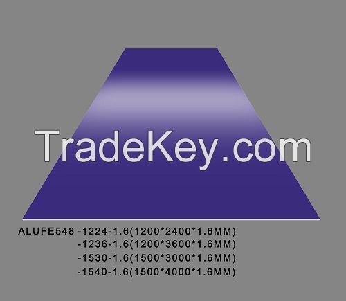 1200mmx2400mmx1.6mm - Light Purple Aluminium Sheet