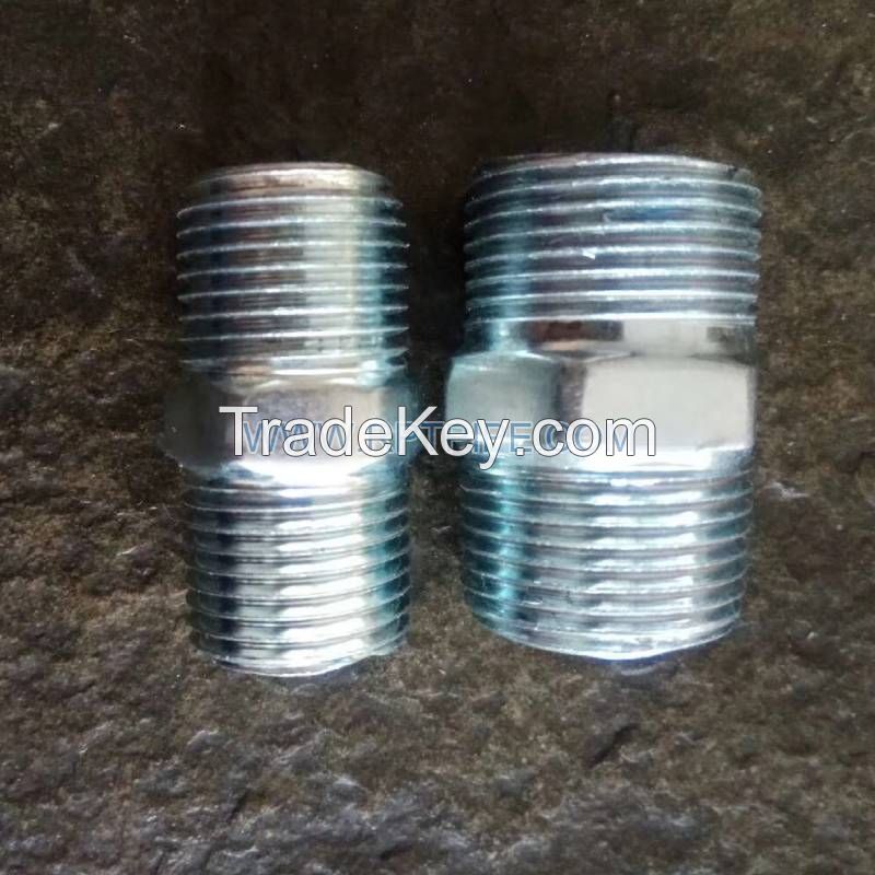 Nipple- Cold Galvanized Cast Iron Pipe Fittings with BS Thread