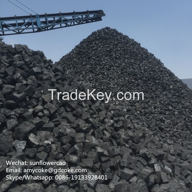 China Leading Manufacturer Low Ash 12% max Foundry Coke/Hard Coke SGS Certificated