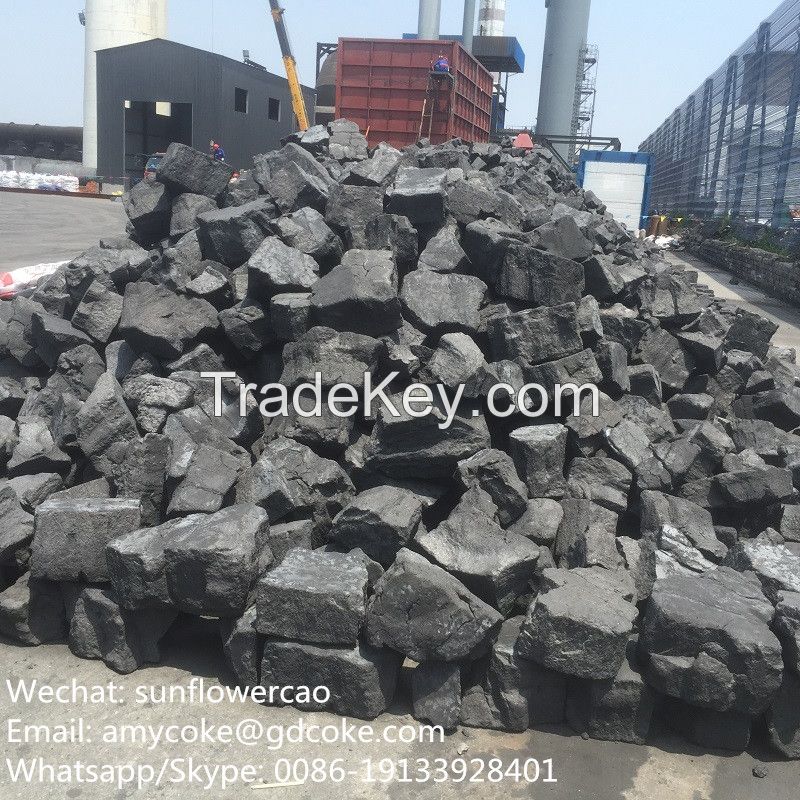 Big Size (100-150mm) Super Grade Hard Coke/Foundry Coke for Smelting with Low Price