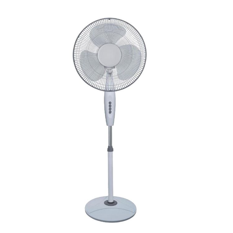 3-Speed Fan 16 Inch Oscillating Pedestal Floor Fan With Round Base