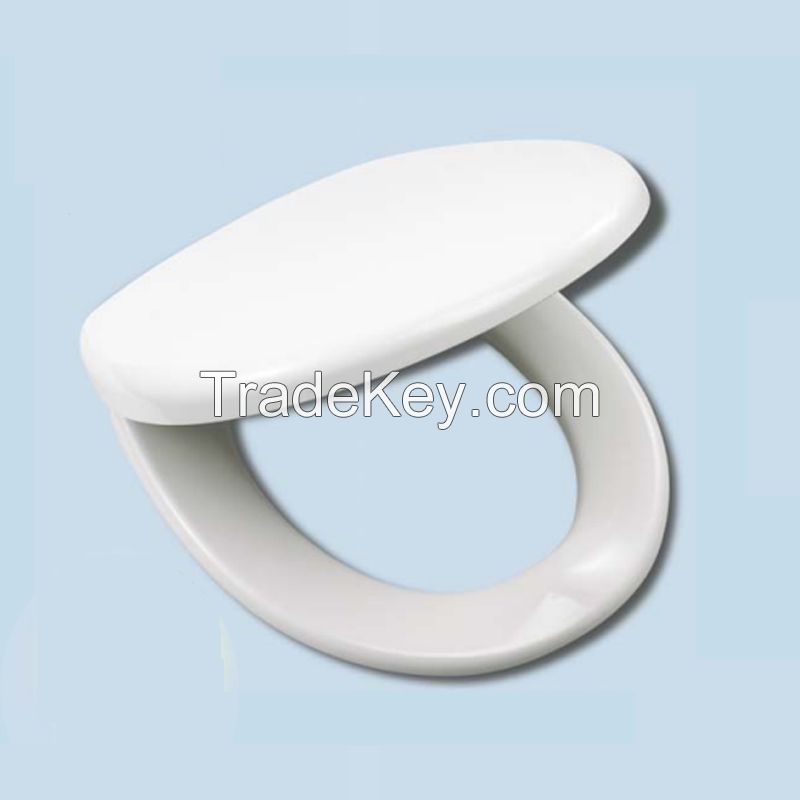 Round  WC Toilet Seat Cover Soft close, Quick release, PP/Duroplast material