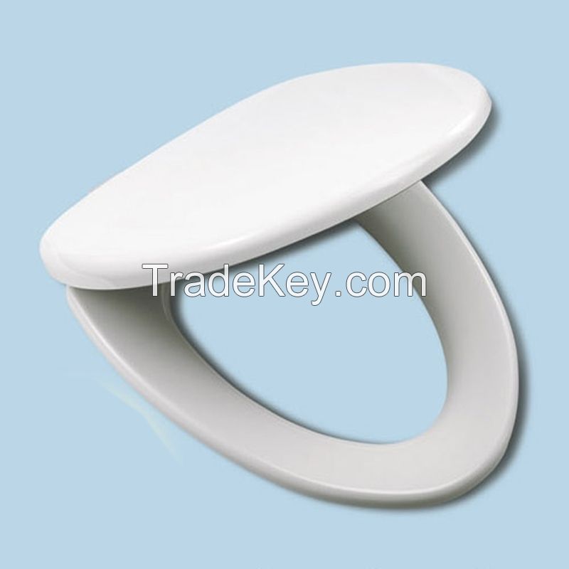  V shaped WC Toilet Seat Cover Soft close, Quick release, PP/Duroplast material