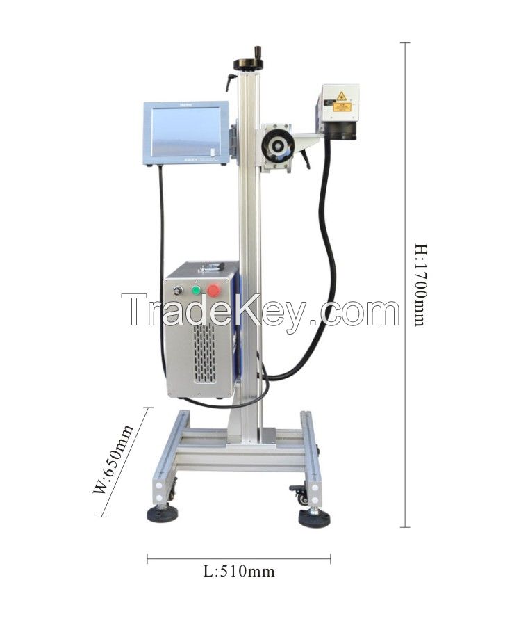 Black PE and PVC Cable  marking machine