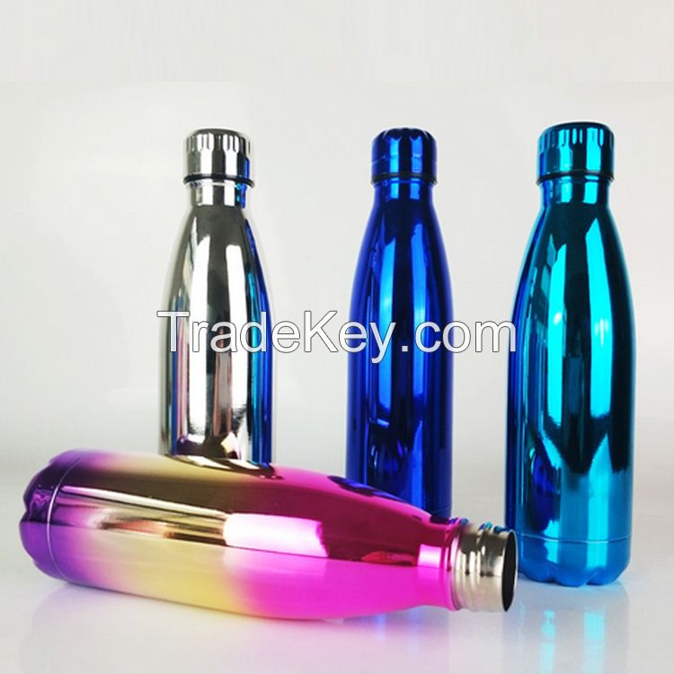Cola Bottle Colorful Hot Water Bottle Double-Walled Stainless Steel Vacuum Thermos 