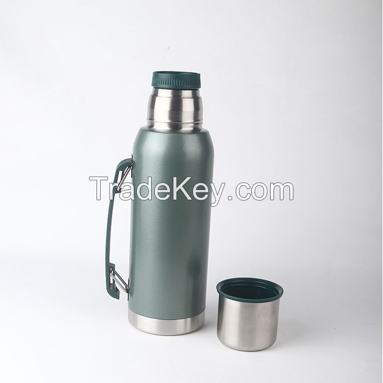 Double Walled Vacuum mate tea Thermos 34 Oz Stainless Steel Thermal Coffee Carafe thermos flask