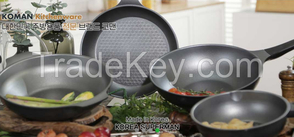 KOMAN Frying pan, Wok, Grill Pan