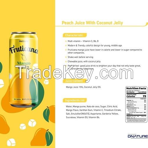 Fruticana Fruit Juice Drink 240ml