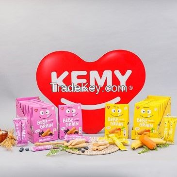 Kemy Brand Grain Snack Kids (Baked Crispy Roll 21)