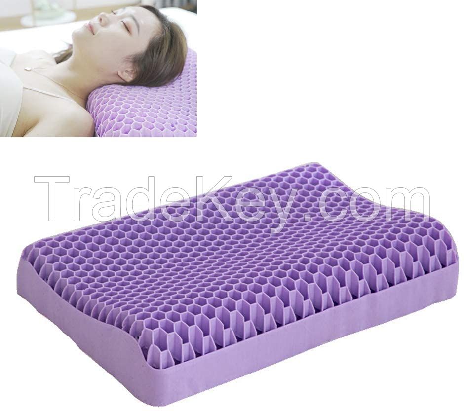Pressure Relief Purple TPE Pillow