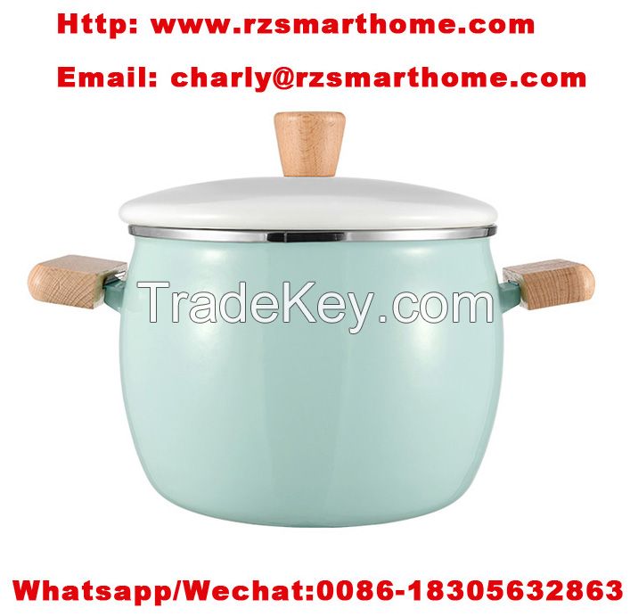 Sets of enamel casserole