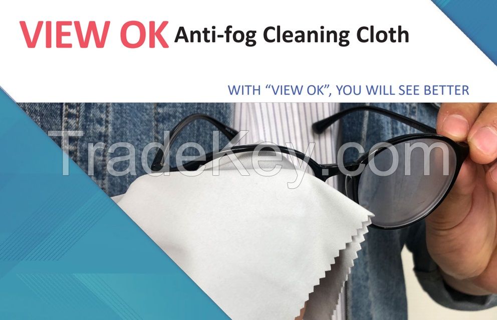 VIEW OK Standard Anti Fog Cloth for Eyeglasses