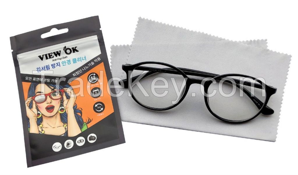 VIEW OK Standard Anti Fog Cloth for Eyeglasses