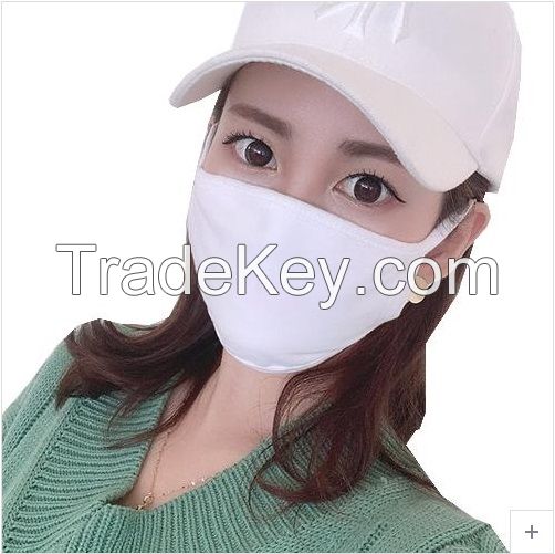 Cotton 100% Mask Made in Korea White