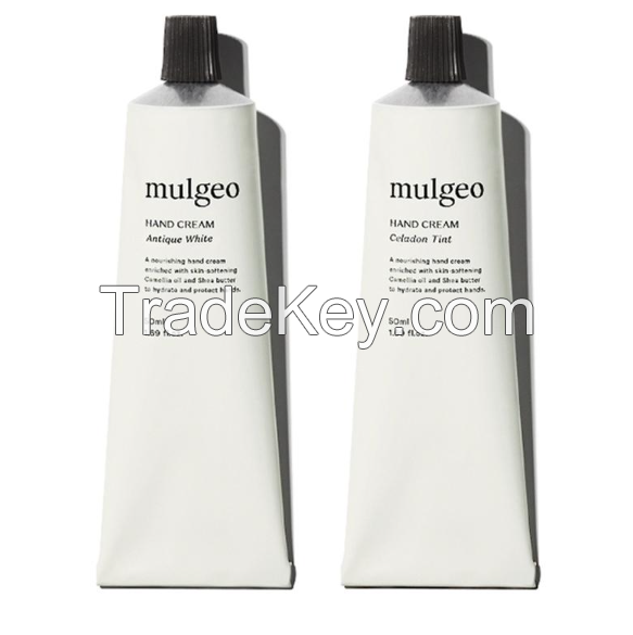 mulgeo Hand Cream Signature Set #Antique White, #Celadon Tint
