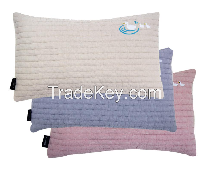 Pigmented Embroidery Pillow