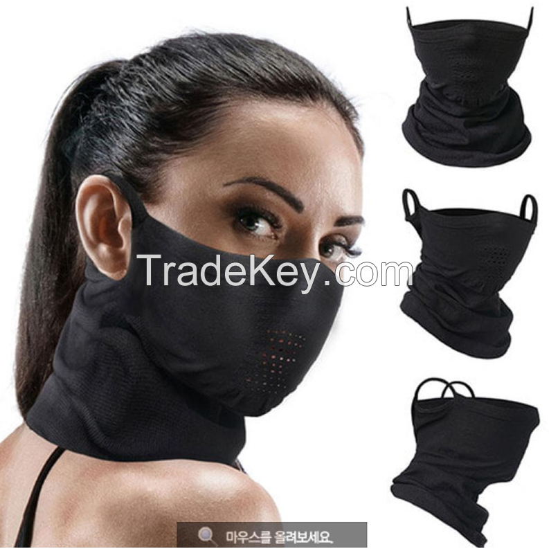 Reusable Anti-Dust Cooling Breathable Sports Mask with UV Protection for Cycling Running Biking