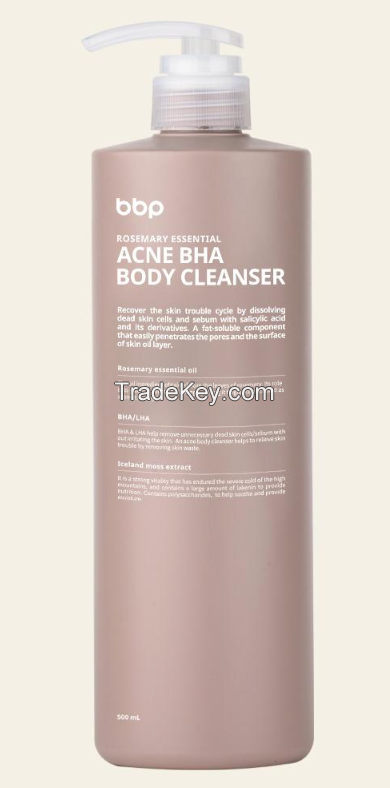 Rosemary essential Acne BHA Body Cleanser 500ml