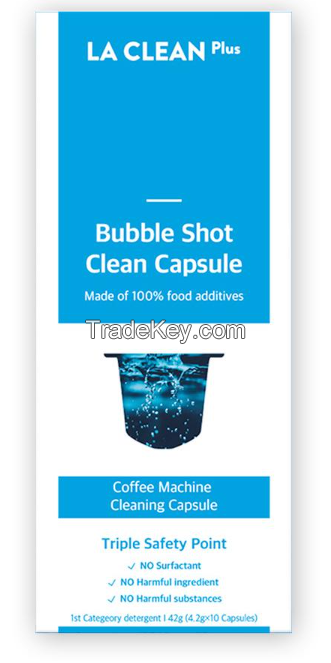 Bubble Shot Clean capsule for Nespresso Original Capsule Machine