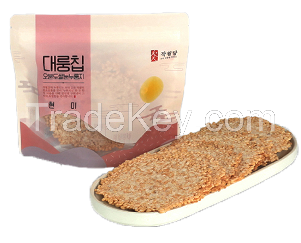 Brown rice snack, Daerungchip Nurungji