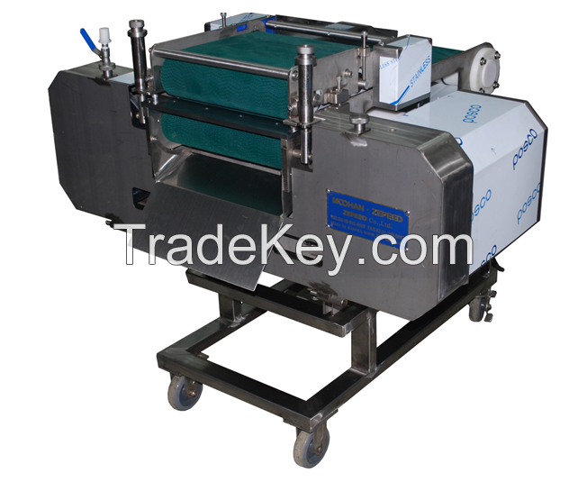 Filleting Machine: Filleting machine for squid and chicken breast