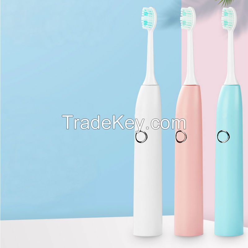 OEM Custom Logo 3 Modes Sonic Automatic USB Rechargeable Electric Toothbrush
