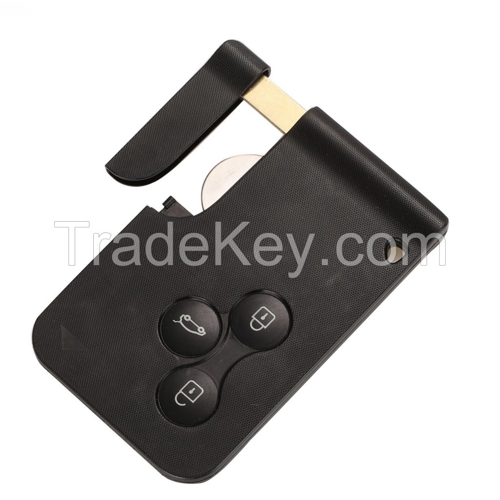 QN-RF572X Renault Megane    Scenic 433MHz 3 Buttons Chip Fob Card Key Fob Remote Car Key