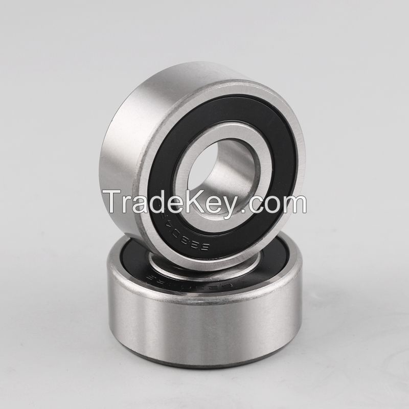 High performance chrome steel ball bearing 6201 6202 2RS
