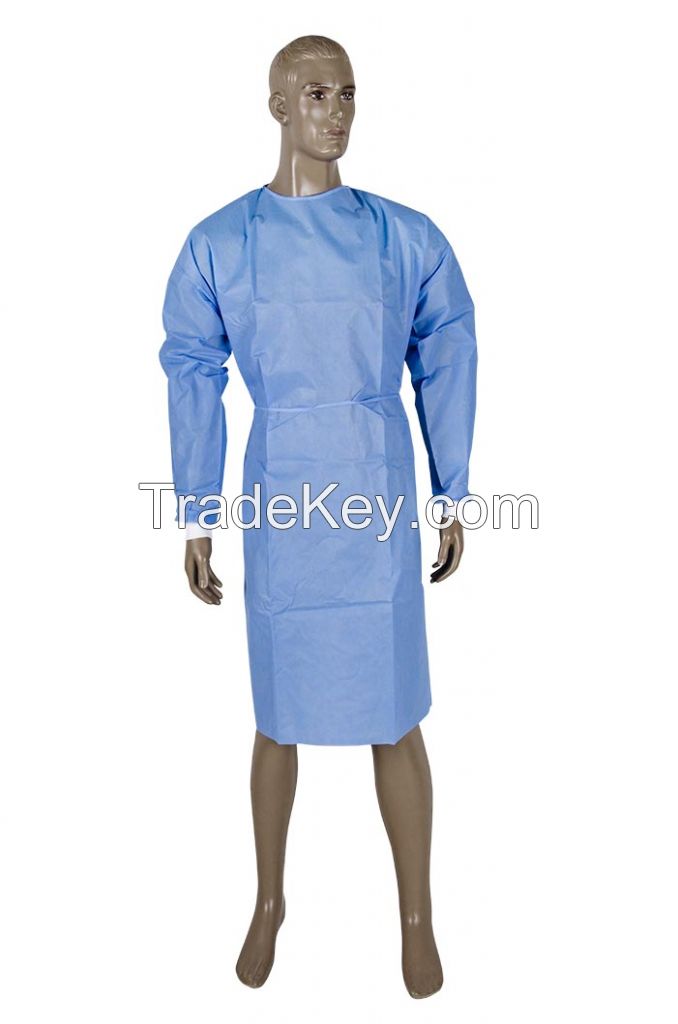 disposable isolation gown surgical gown
