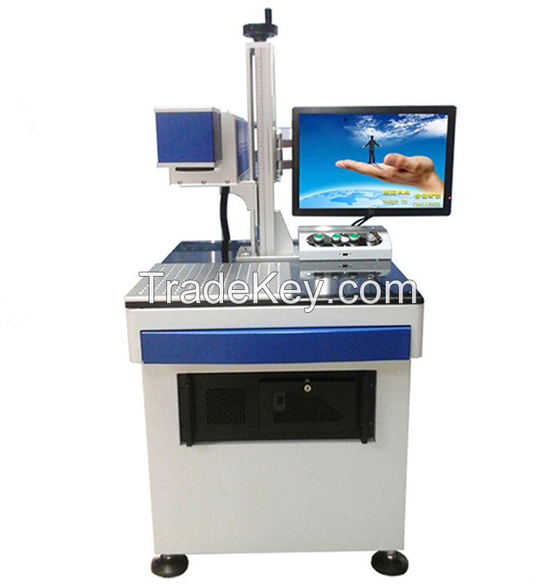 2021 30W bule and white Coherent co2 laser marking machine closed laser engraving machine for nonmetal DGCS-30