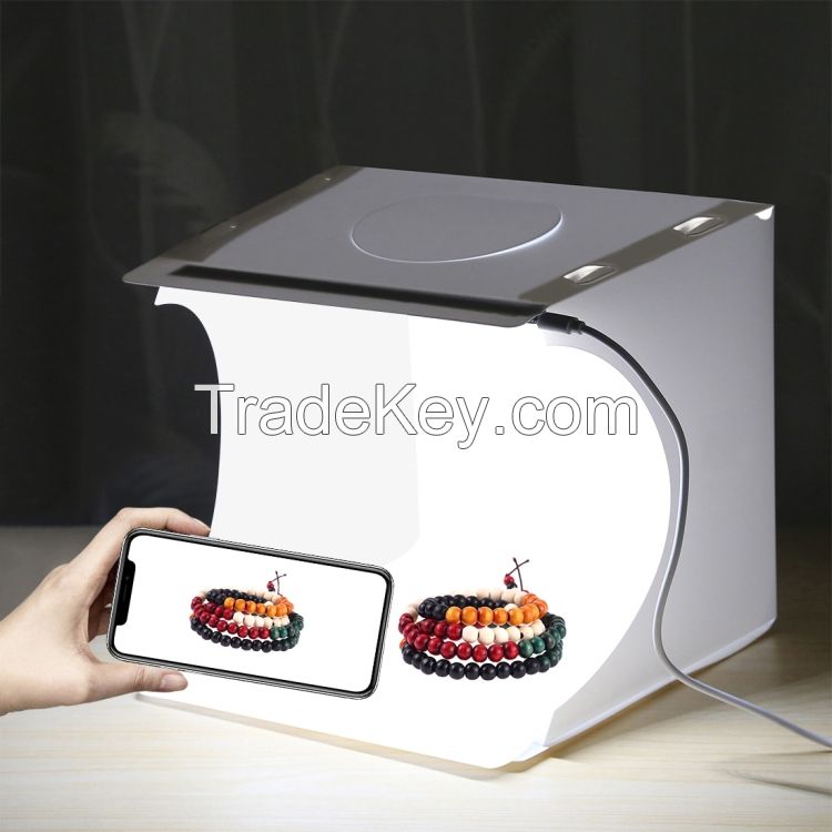 Wholesale 20cm Folding Portable Photo Lighting Studio Shooting Tent Box Kit with 6 Colors Backdrops